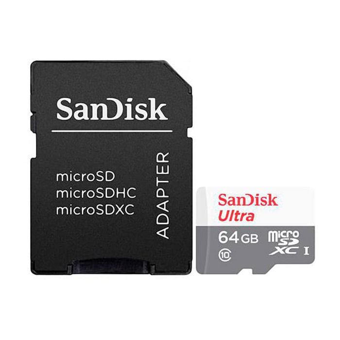Карта памяти SanDisk 64GB microSD class 10 Ultra Light Фото