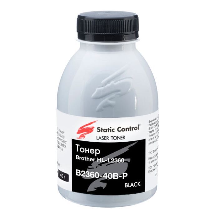 Тонер Static Control Brother HL-L2360 40г (1.2k) фасовка Фото