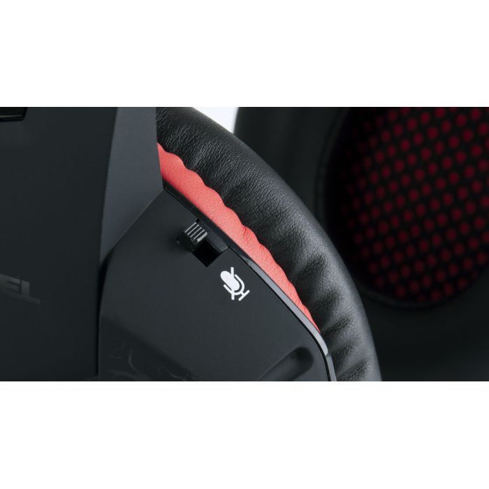 Наушники REAL-EL GDX-7750 Black-Red Фото 9