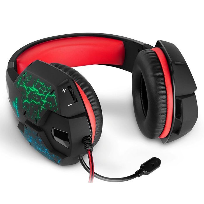 Наушники REAL-EL GDX-7750 Black-Red Фото 2