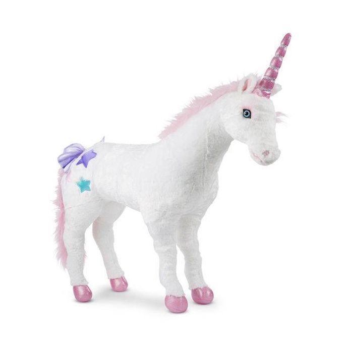 Мягкая игрушка Melissa&Doug Большой плюшевый единорог Джамбо Фото