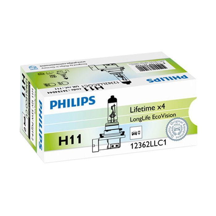 Автолампа Philips галогенова 55W Фото