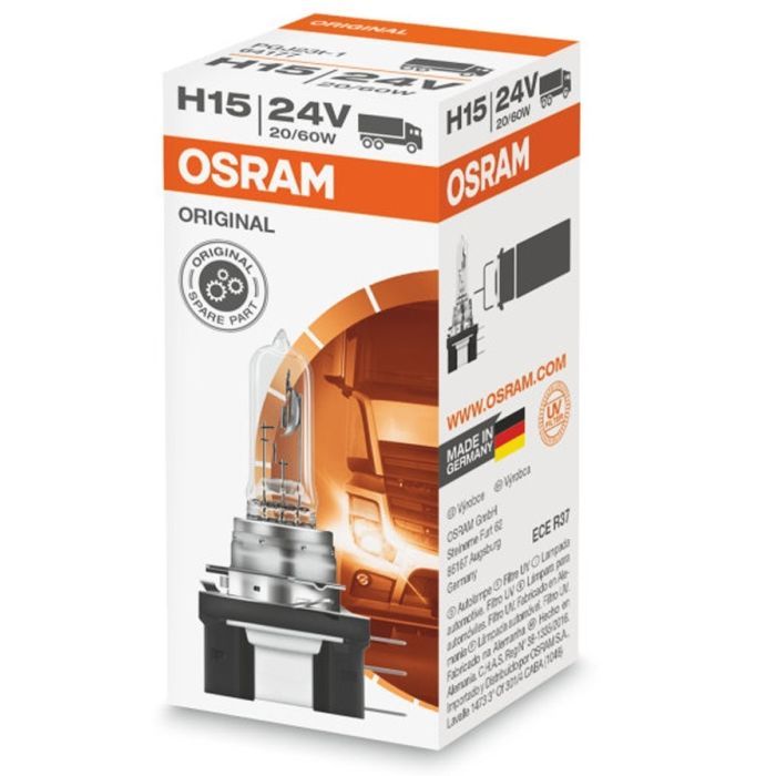 Автолампа Osram галогенова 60/20W Фото