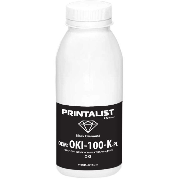 Тонер Printalist OKI Universal 100г Black Фото