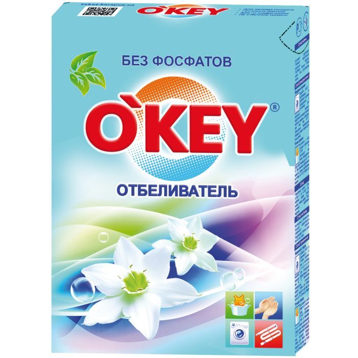 Отбеливатель O'KEY суперкислород 500 г Фото