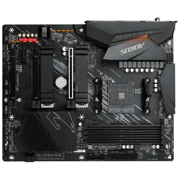 Материнская плата GIGABYTE B550 AORUS ELITE AX V2 Фото