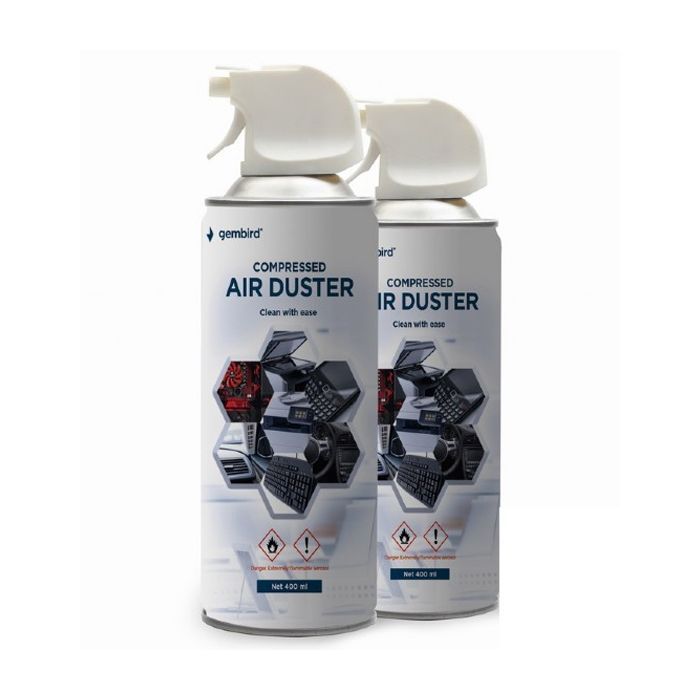 Чистящий сжатый воздух Gembird spray duster 400ml Фото