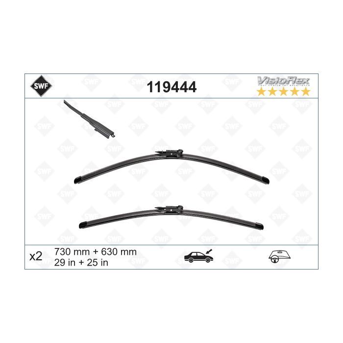 Щетка стеклоочистителя SWF 119444 Фото