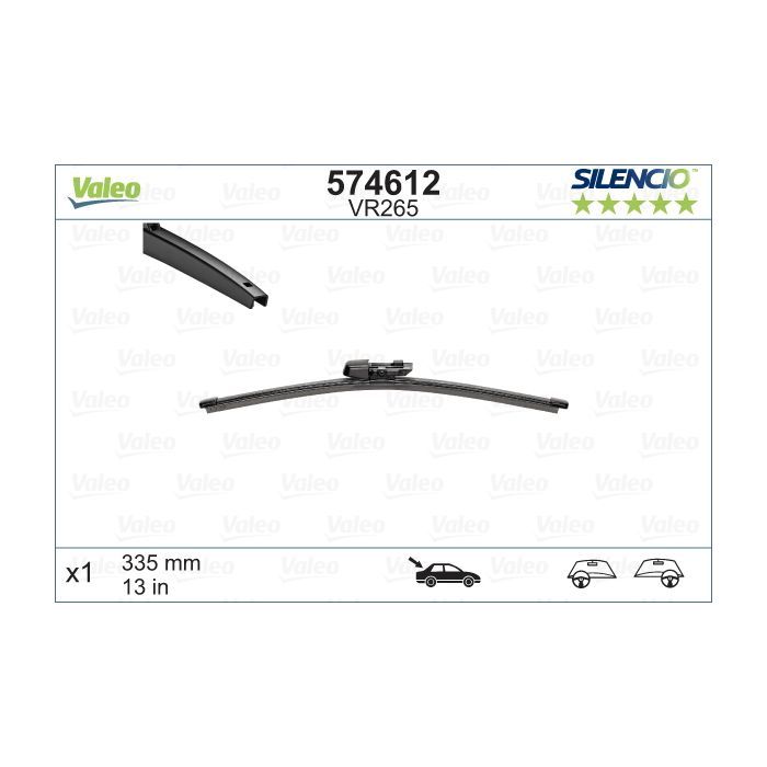 Щетка стеклоочистителя Valeo 574612 Фото