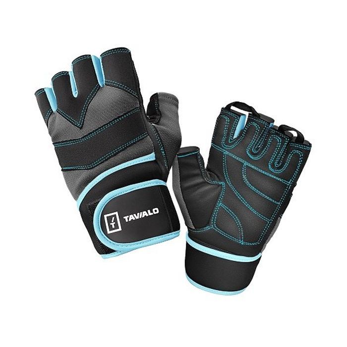 Перчатки для фитнеса Tavialo Men L Black-Gray-Blue Фото