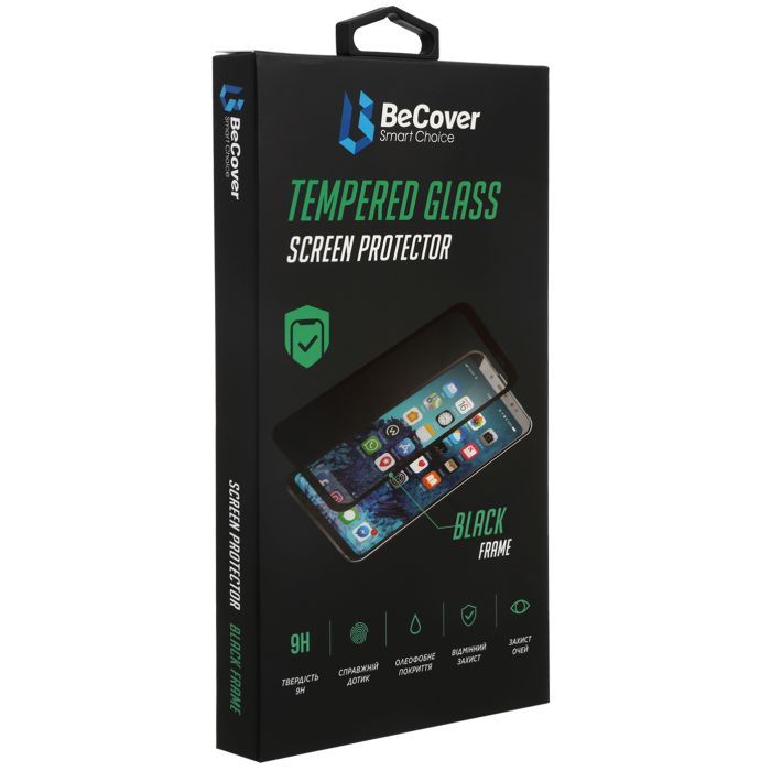 Стекло защитное BeCover Premium Nokia 5.4 Black Фото