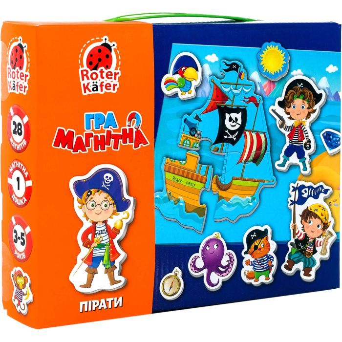 Развивающая игрушка Vladi Toys Пираты укр Фото