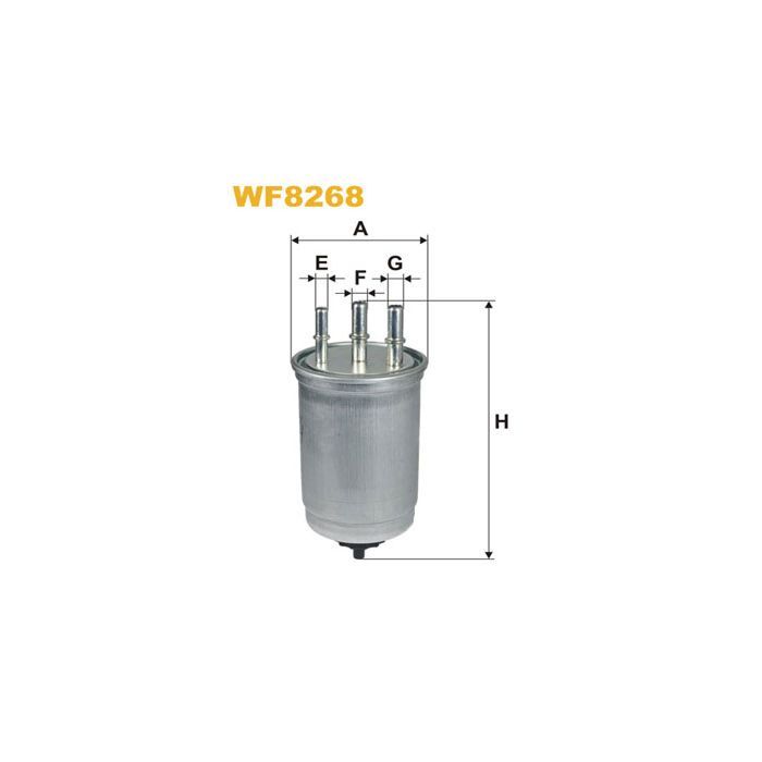 Фильтр топливный Wixfiltron WF8268 Фото
