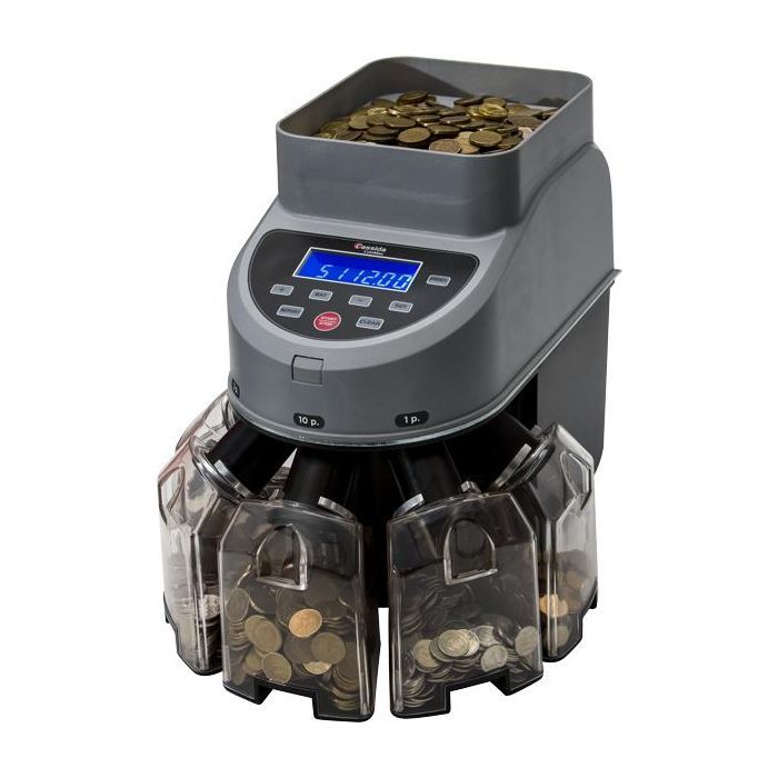 Счетчик банкнот Cassida COINMAX (сортувальник монет) Фото