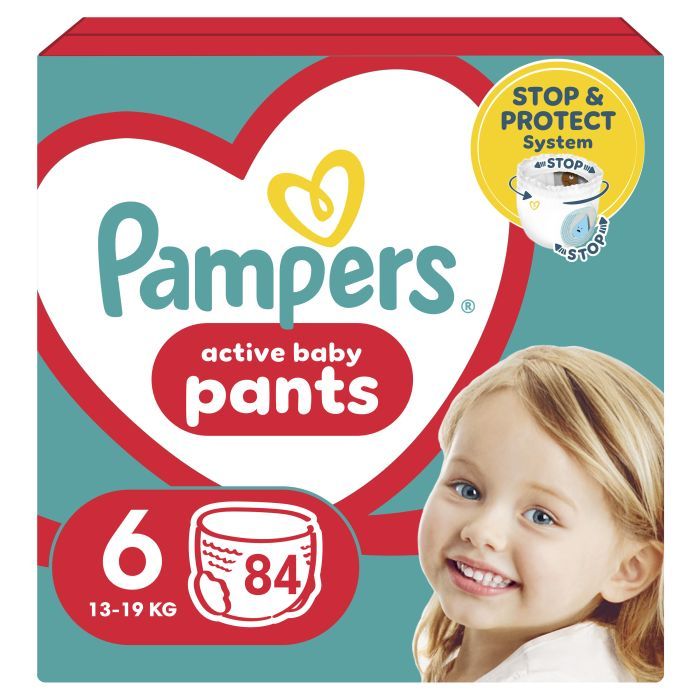 Подгузники Pampers трусики Pants Giant Размер 6 (14-19 кг) 84 шт. Фото