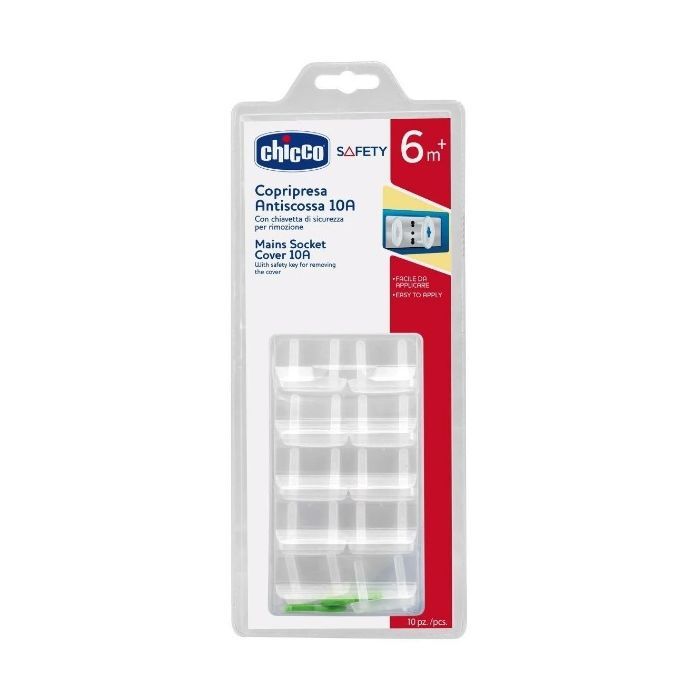 Заглушка для розетки Chicco 10 шт. Фото