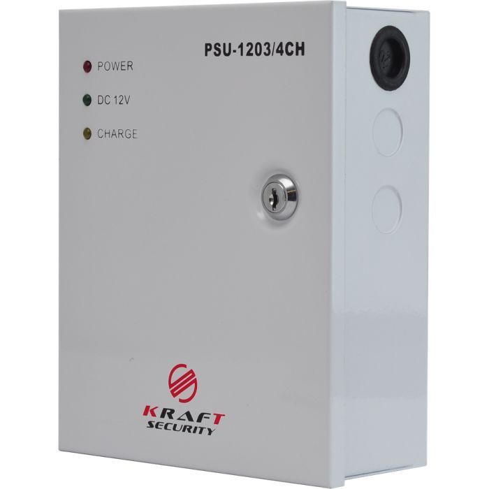 Блок питания для систем видеонаблюдения Kraft Energy PSU-1203/4CH Фото