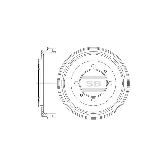 Тормозной диск HI-Q SD4318 Фото