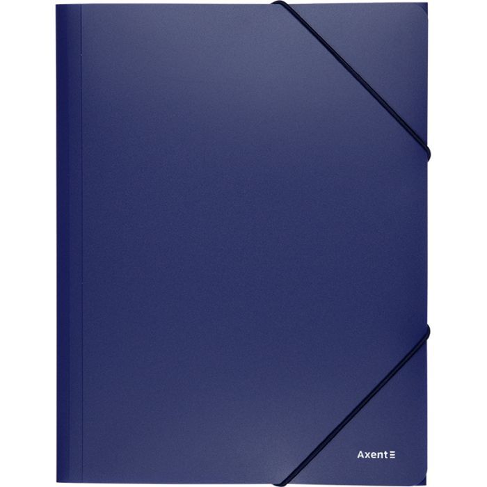 Папка на резинках Axent A4 500 мкм blue Фото