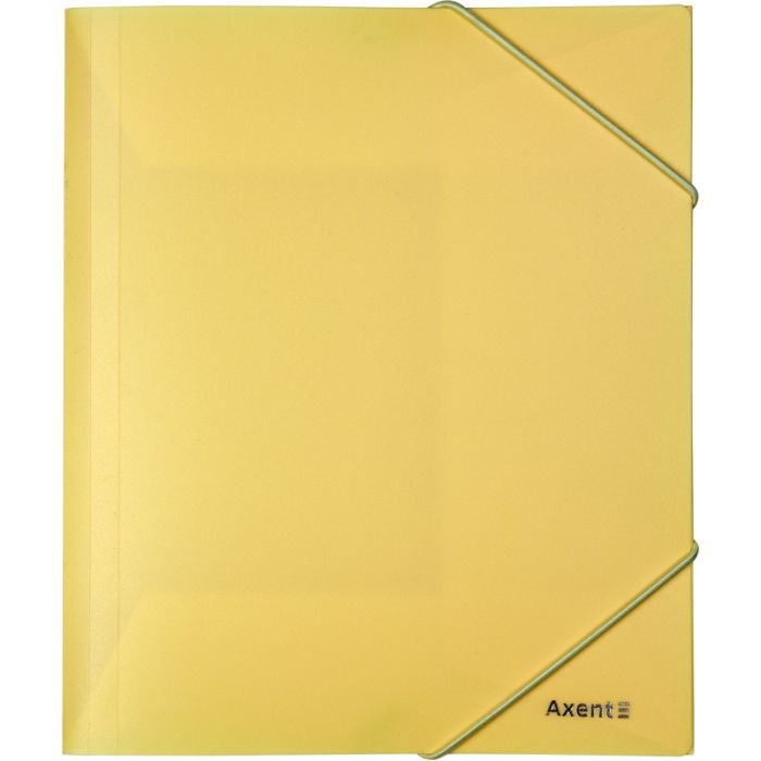 Папка на резинках Axent A5 410 мкм Pastelini yellow Фото