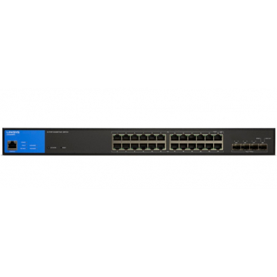 Коммутатор сетевой Linksys LGS328MPC Фото