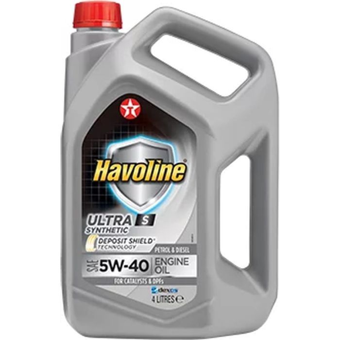 Моторное масло Texaco Havoline Ultra S 5w40 4л Фото