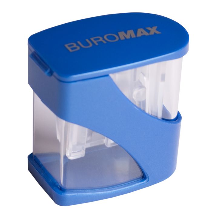 Точилка Buromax Master twist большая с контейнером 2 отверстия Фото