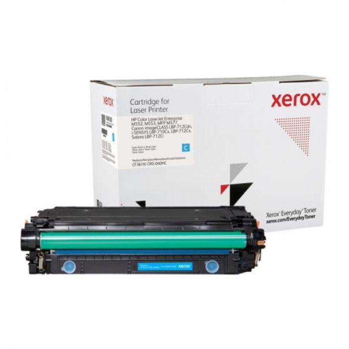 Картридж Xerox HP CF361X (508X), Canon 040H cyan Фото