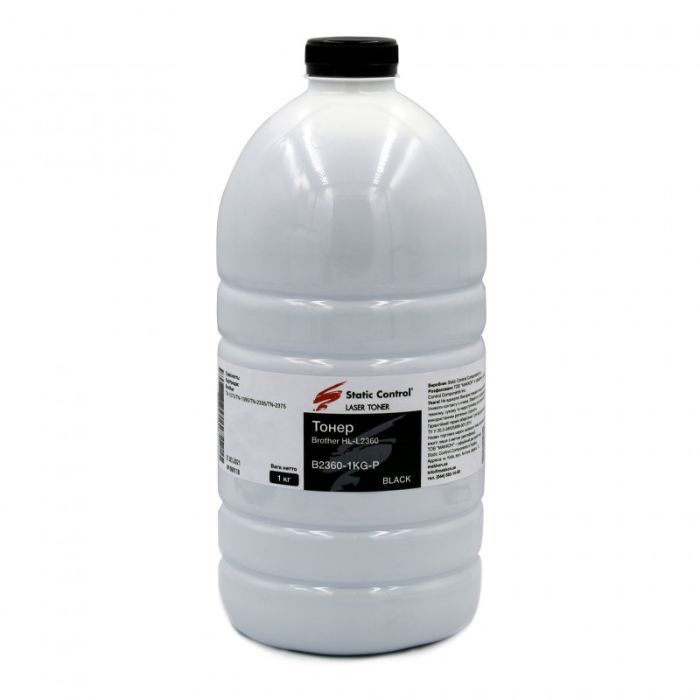 Тонер Static Control Brother HL-L2360 1кг фасовка Фото