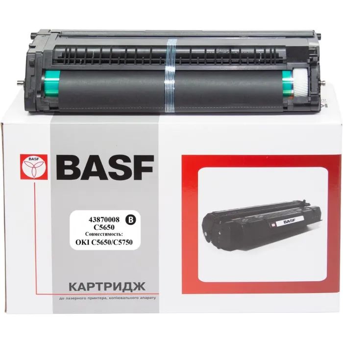 Драм картридж BASF OKI C5650/C5750/ 43870008 Black Фото