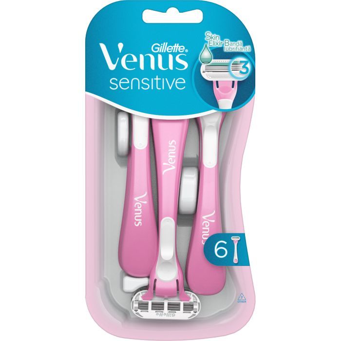 Бритва Gillette Venus Sensitive Одноразовые 6 шт. Фото