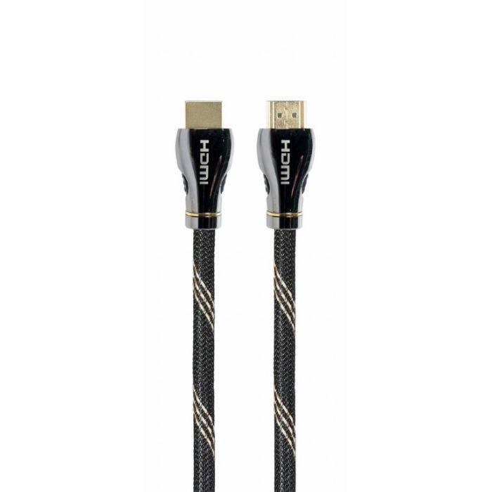 Кабель мультимедийный Cablexpert HDMI M to HDMI M 1.0m V2.1 Premium Фото