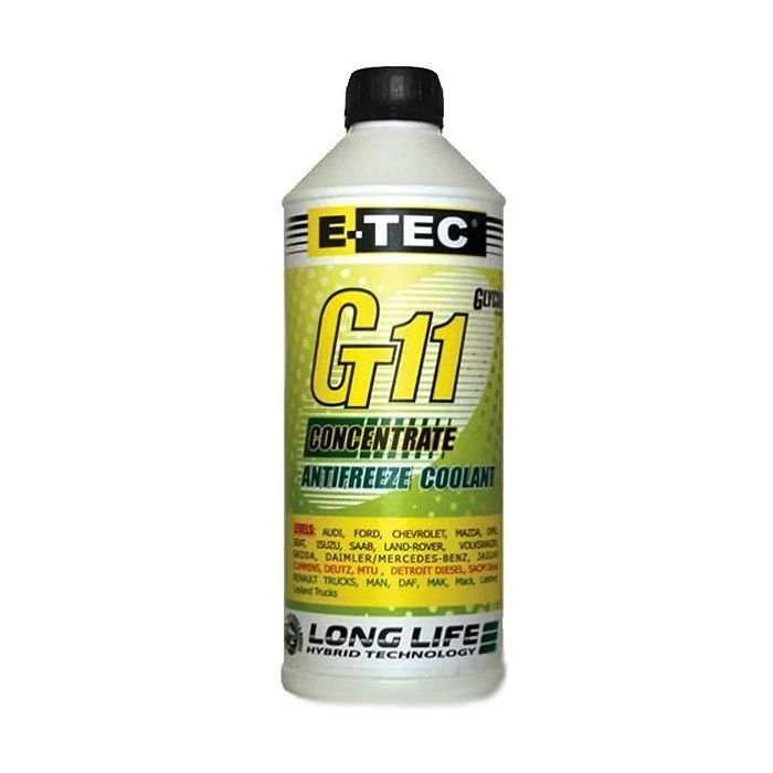 Антифриз E-TEC E-TEC Gt11 Glycsol зеленый кан. 1л Фото