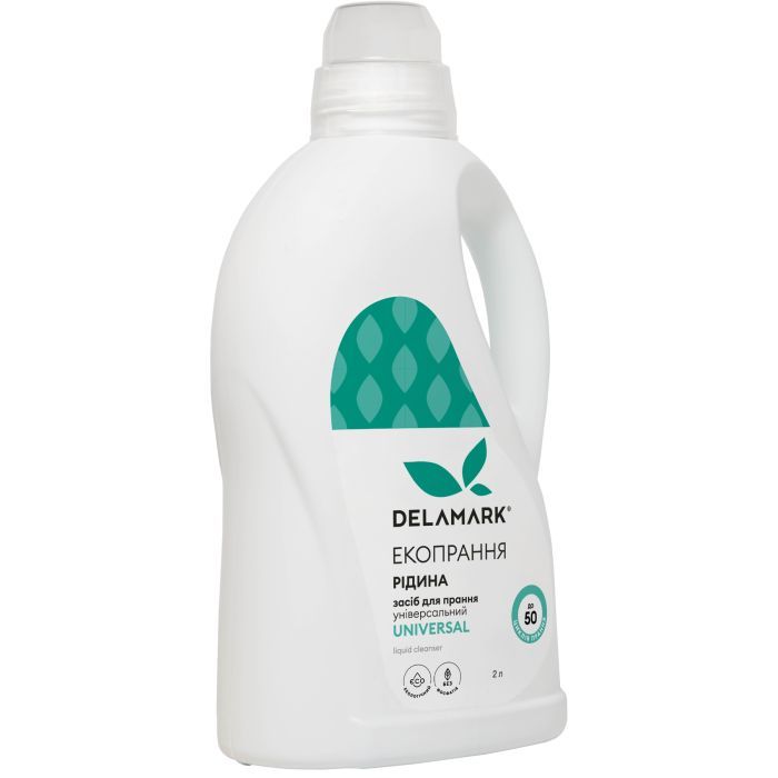 Гель для стирки DeLaMark Universal жидкость 2 л Фото