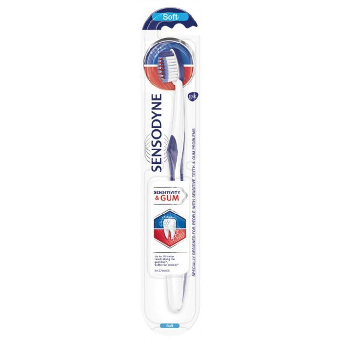 Зубная щетка Sensodyne Чутливість зубів і захист ясен Фото