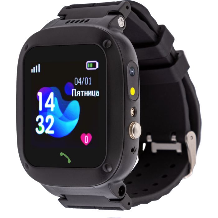 Смарт-часы Amigo GO004 Splashproof Camera+LED Black Фото