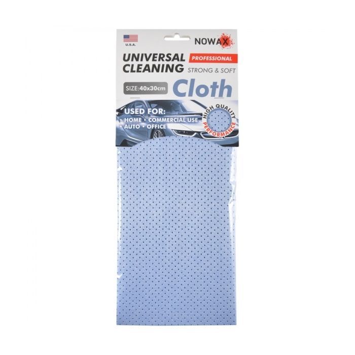 Автомобильная салфетка NOWAX 40х30 см, синяя Фото
