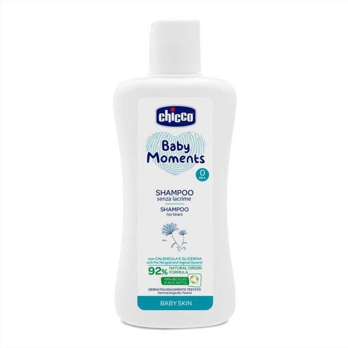 Детский шампунь Chicco Без Сліз Baby Moments, 200 мл Фото