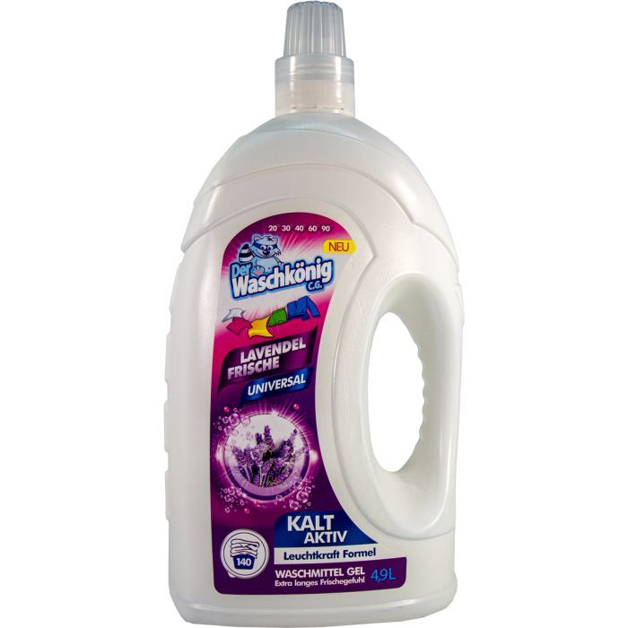 Гель для стирки Waschkonig Universal Lavendel 4.9 л Фото