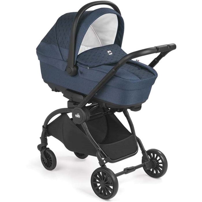 Коляска Cam 3 в 1 Vogue Синяя Фото