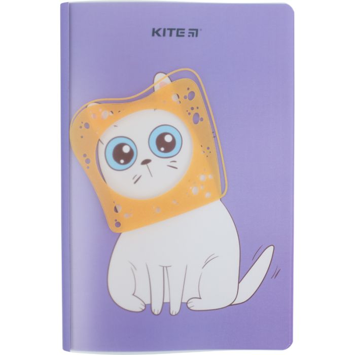 Блокнот Kite А5+ 40 аркушів, Bread cat Фото