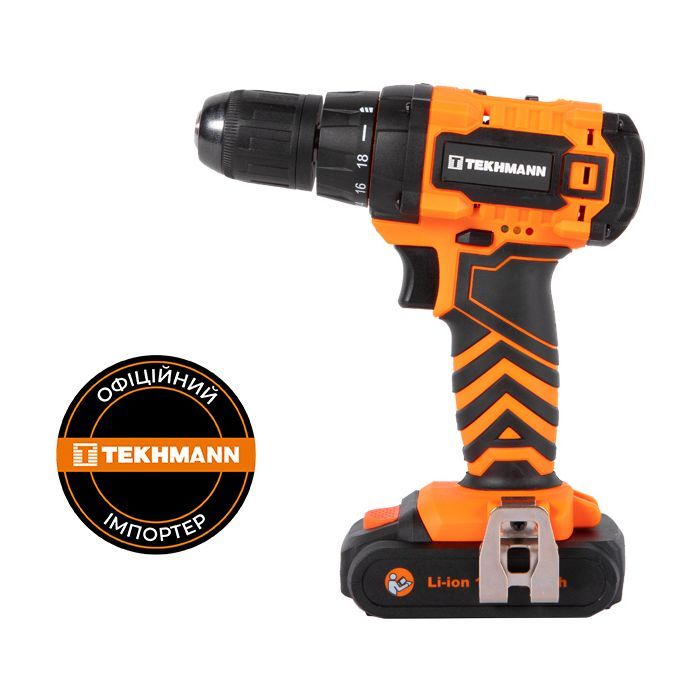 Шуруповерт Tekhmann TCD-18 LiW 2 акб Фото