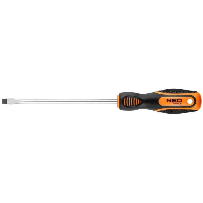 Отвертка Neo Tools шлицевая 6.5x150 мм, CrV Фото