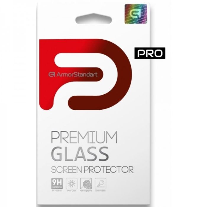 Стекло защитное Armorstandart Pro Vivo Y15s Black Фото