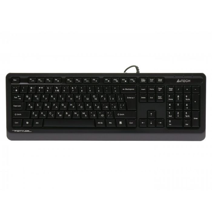 Клавиатура A4Tech FKS10 USB Grey Фото