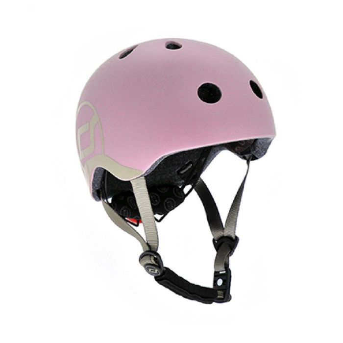 Шлем Scoot&Ride LED 51-55 см S/M Rose Фото