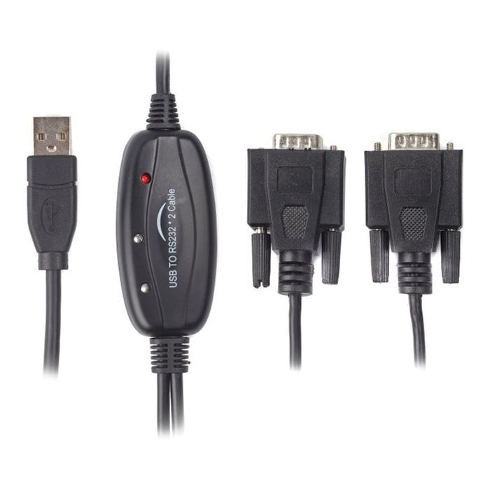 Переходник Viewcon USB 2.0 to 2хCOM (9+25pin) 1.4m Фото
