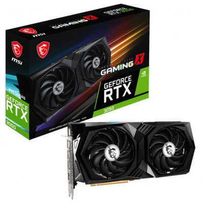 Видеокарта MSI GeForce RTX3050 8Gb GAMING X Фото