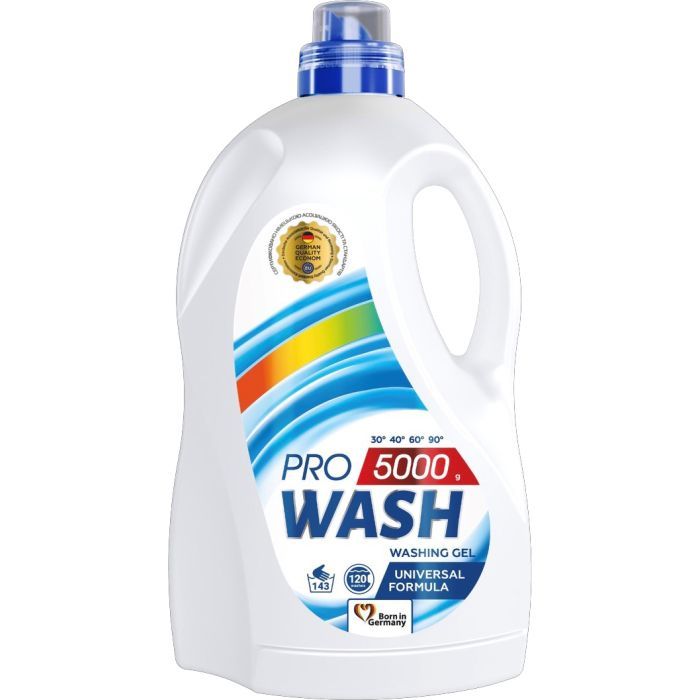 Гель для стирки Pro Wash Універсальний 5 кг Фото