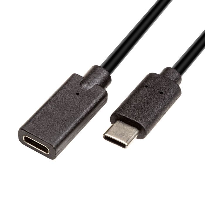 Дата кабель PowerPlant USB-C M/F 3.0m USB3.0 3A Фото